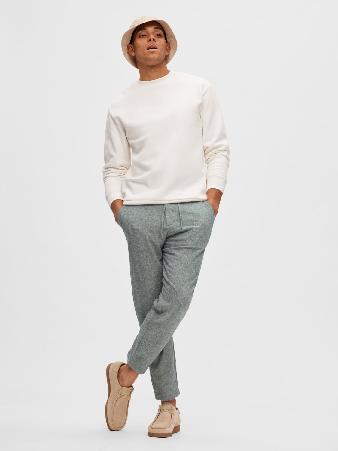 SLH172-SLIMTAPE Pants - Sky Captain